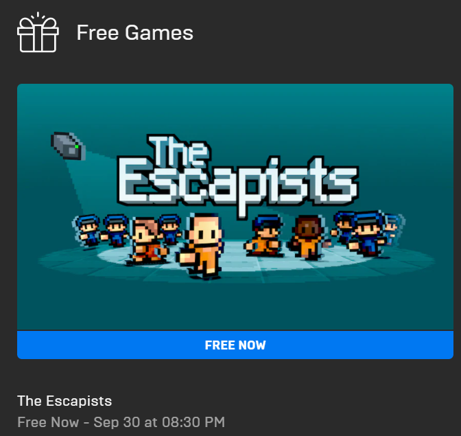 The Escapists Epic games не запускается.